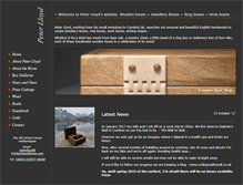 Tablet Screenshot of finehardwoodboxes.com